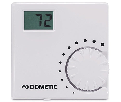Dometic 9610008133 Digital Furnace Thermostat – Heat Only – White - Special Order