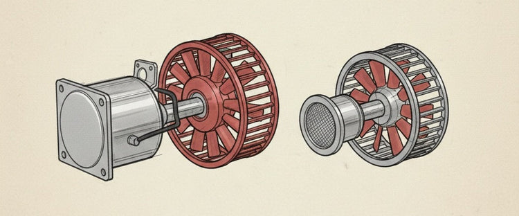 Blower Motors and Fan Components - Dometic