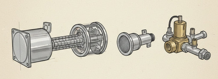 Combustions Chambers, Heat Exchangers, and Cores - Suburban
